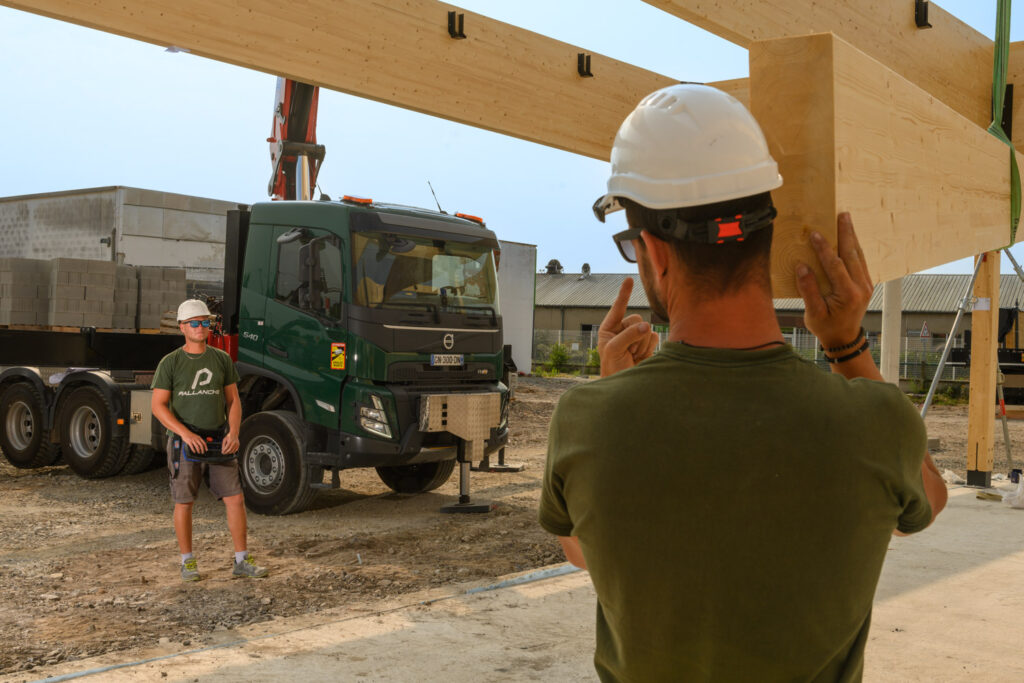 Équipe de pose Pallanche constructions mobile dans toute la France